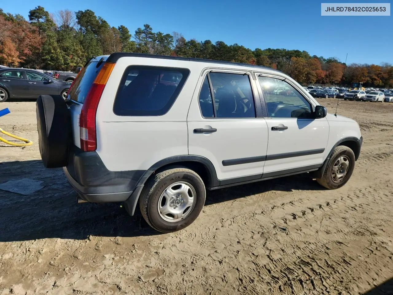 JHLRD78432C025653 2002 Honda Cr-V Lx
