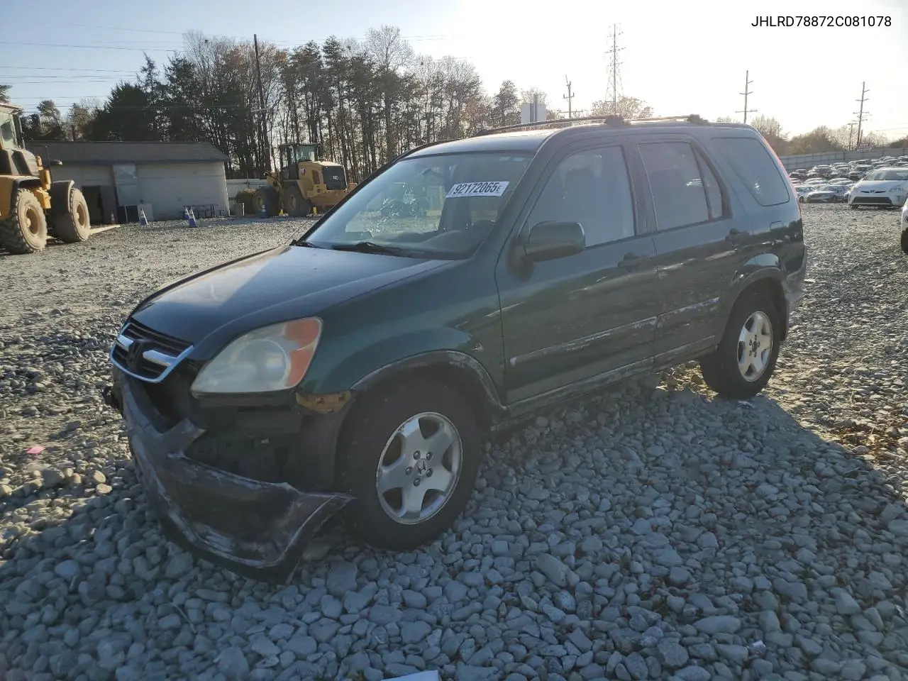 JHLRD78872C081078 2002 Honda Cr-V Ex
