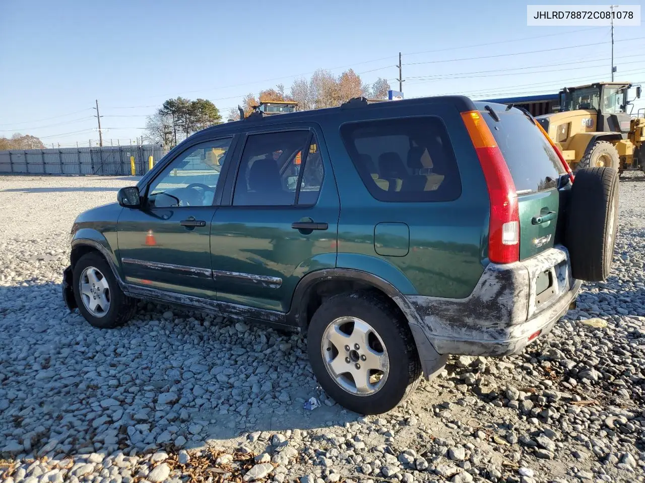 JHLRD78872C081078 2002 Honda Cr-V Ex
