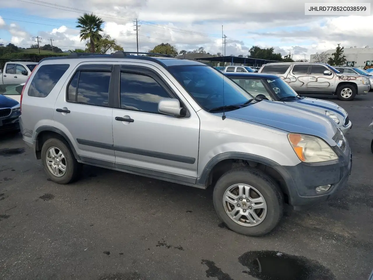 JHLRD77852C038599 2002 Honda Cr-V Ex