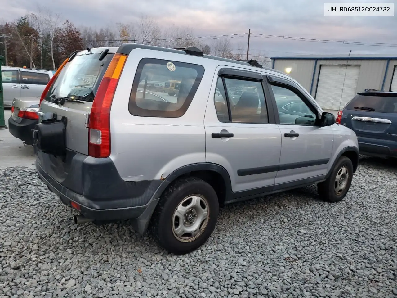 JHLRD68512C024732 2002 Honda Cr-V Lx