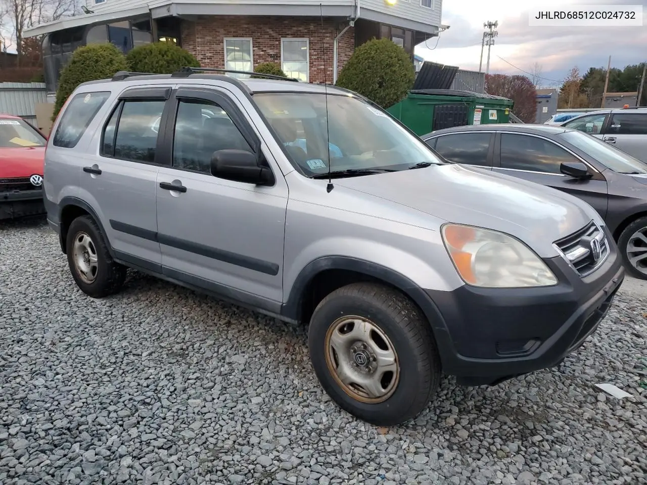 JHLRD68512C024732 2002 Honda Cr-V Lx