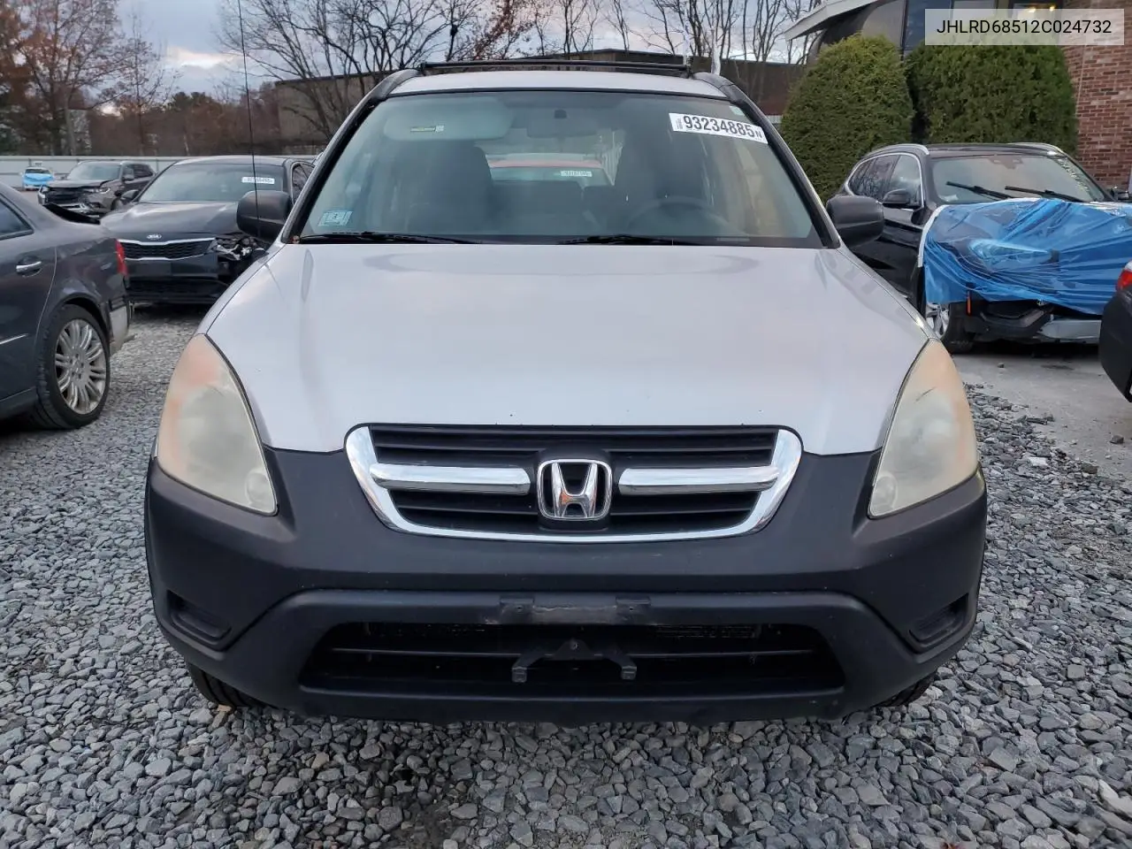 JHLRD68512C024732 2002 Honda Cr-V Lx