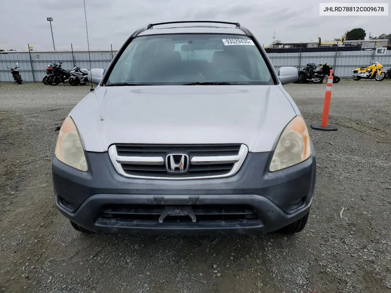 JHLRD78812C009678 2002 Honda Cr-V Ex