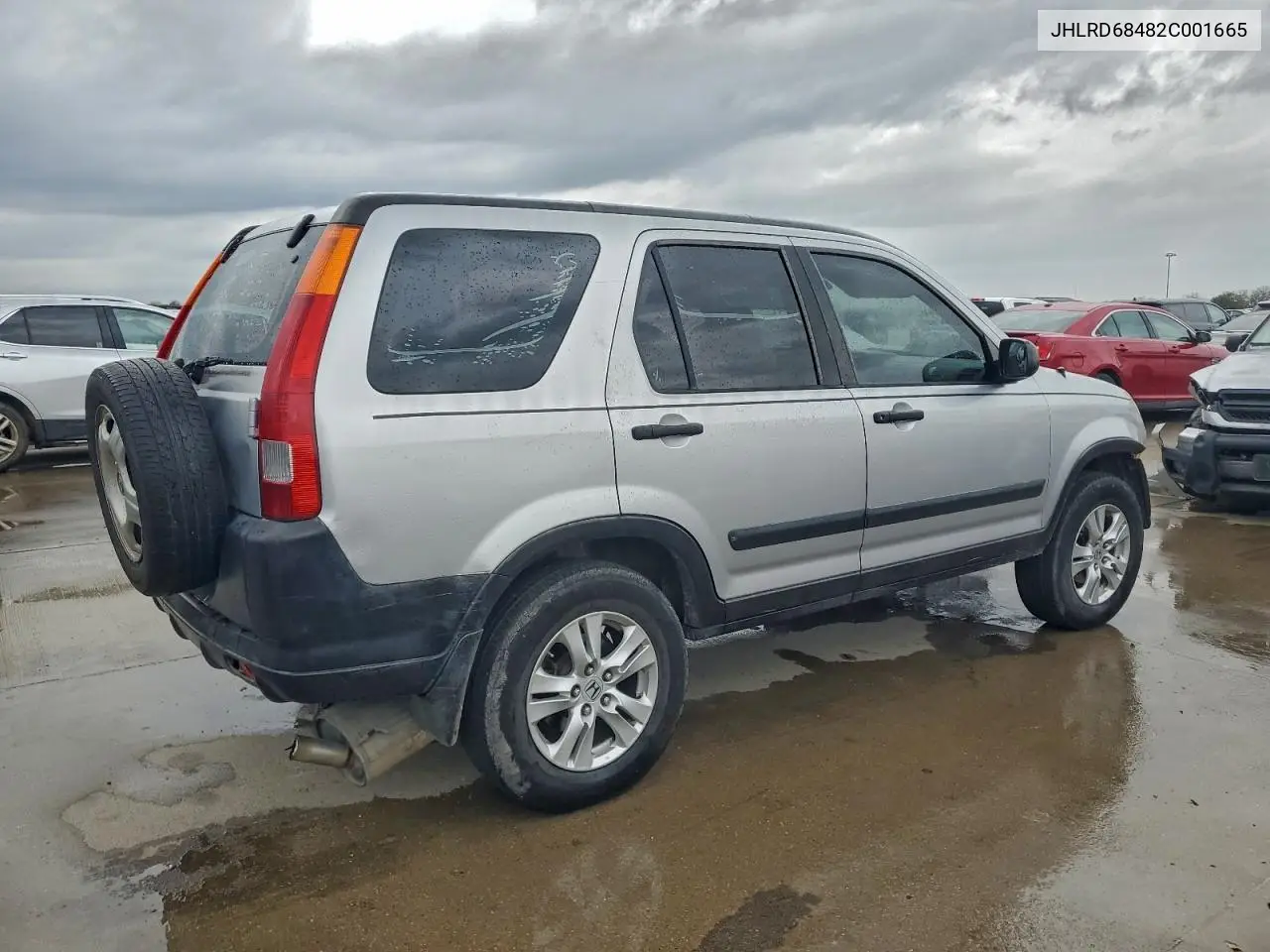 JHLRD68482C001665 2002 Honda Cr-V Lx