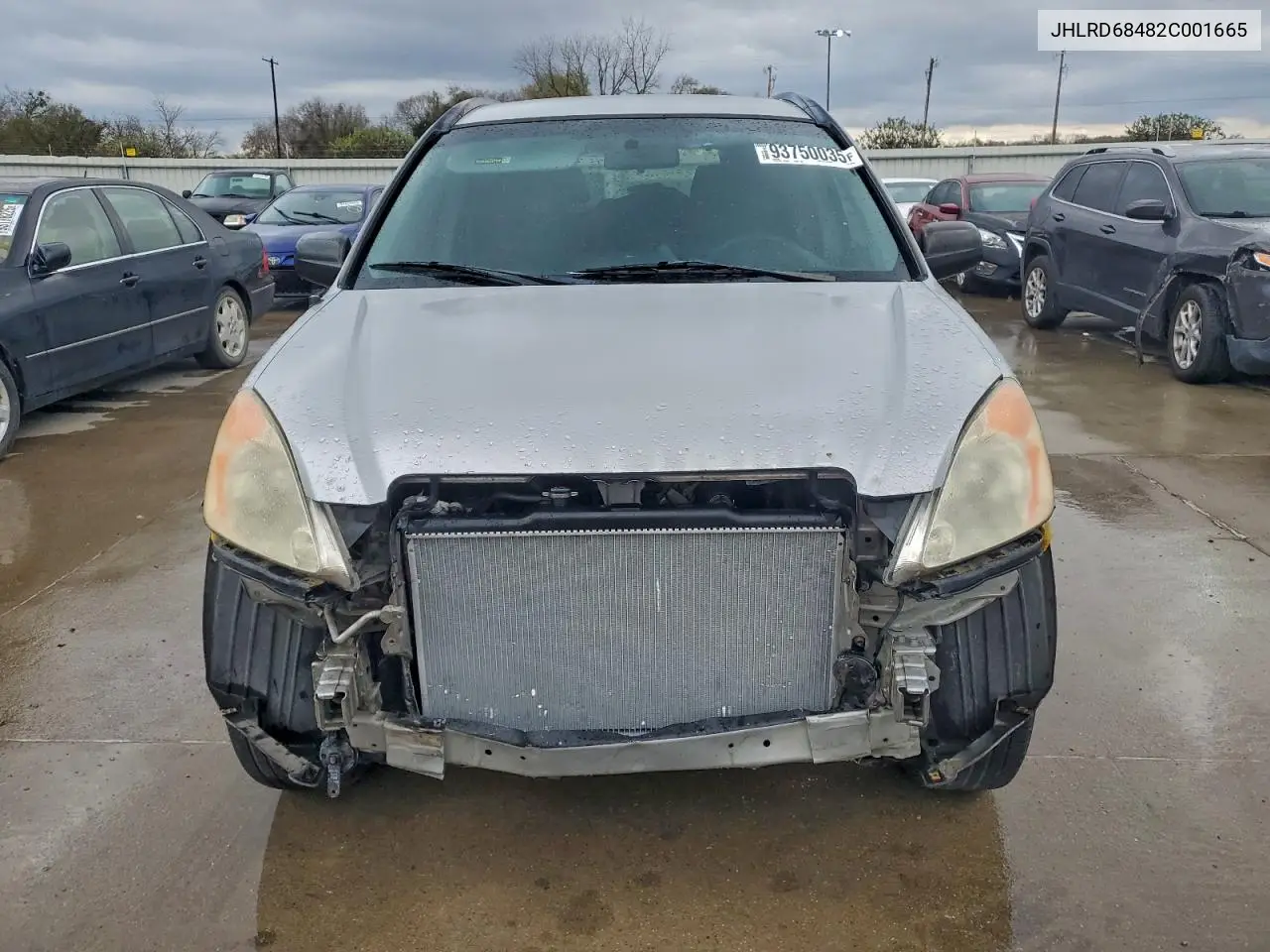 JHLRD68482C001665 2002 Honda Cr-V Lx