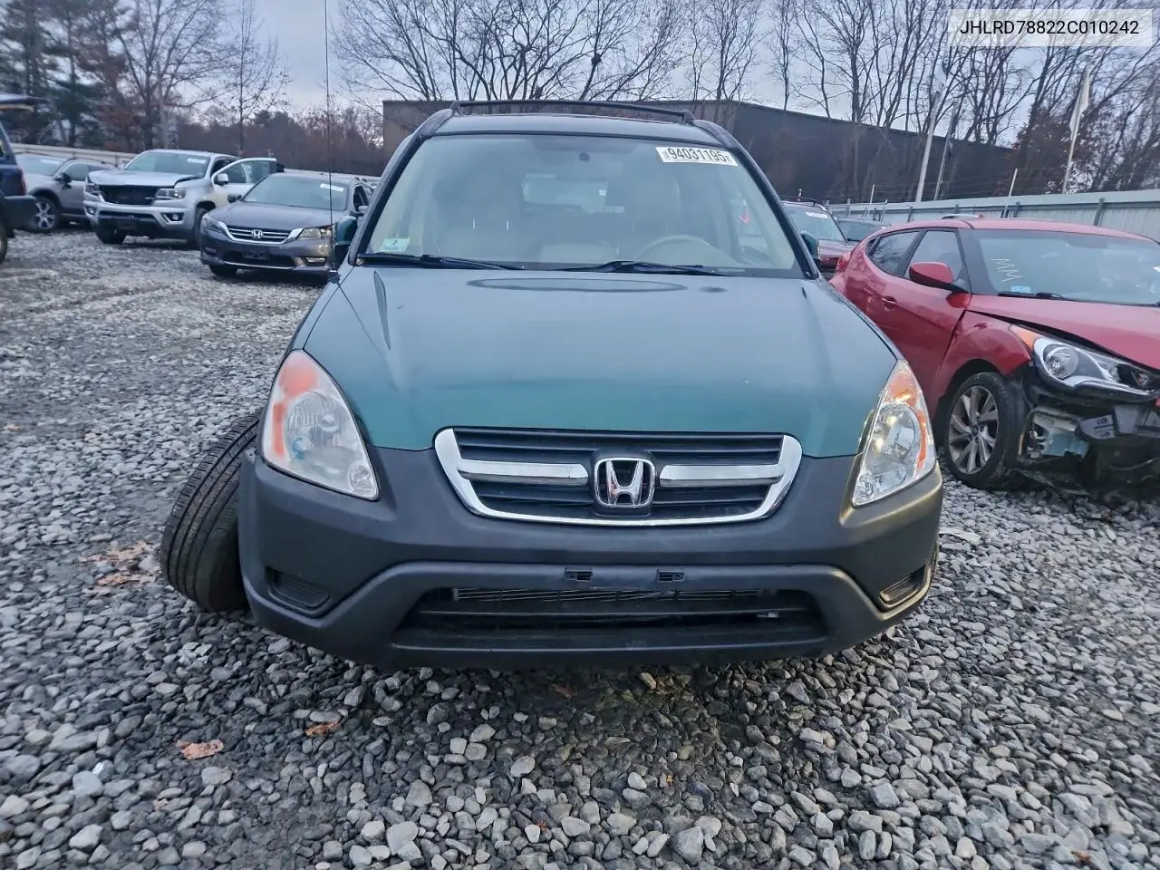 JHLRD78822C010242 2002 Honda Cr-V Ex