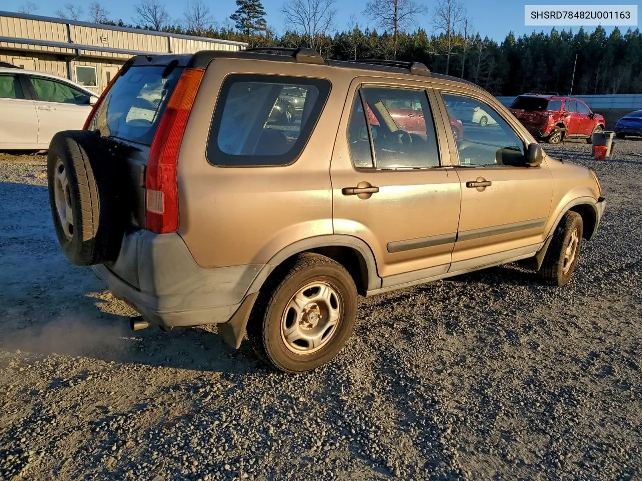 SHSRD78482U001163 2002 Honda Cr-V Lx