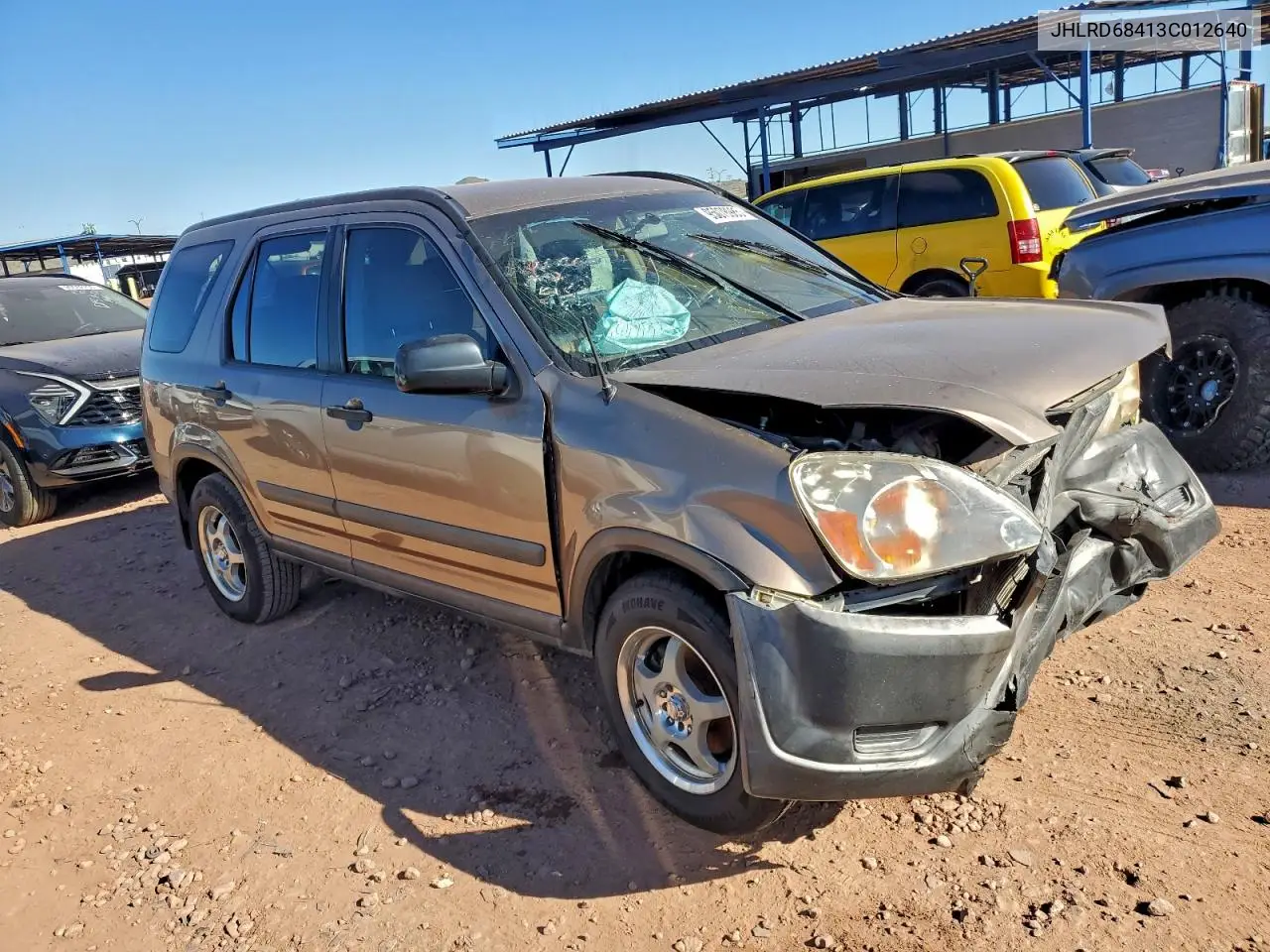 JHLRD68413C012640 2003 Honda Cr-V Lx