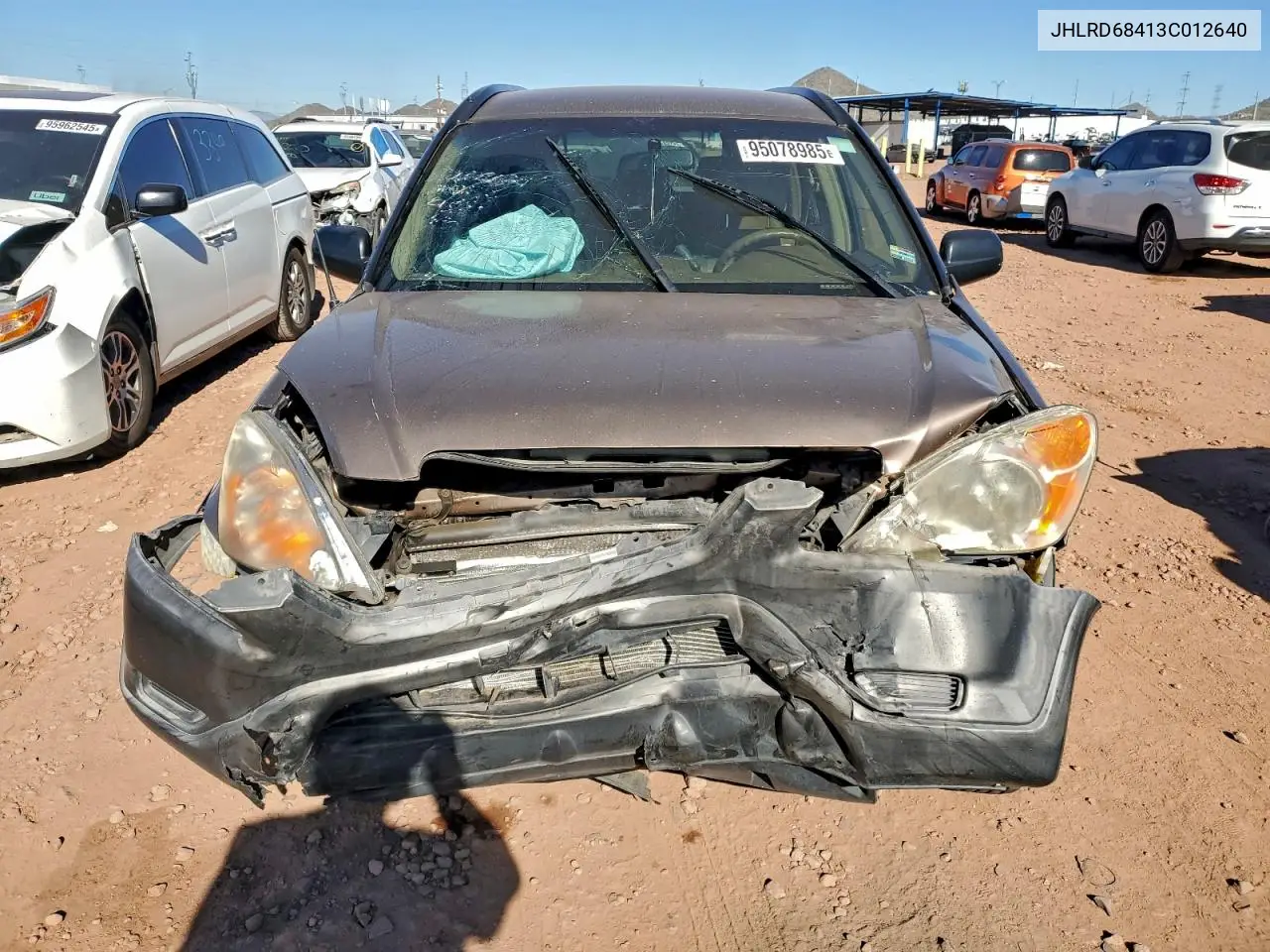 JHLRD68413C012640 2003 Honda Cr-V Lx
