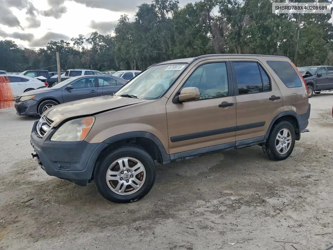 SHSRD788X4U208689 2004 Honda Cr-V Ex