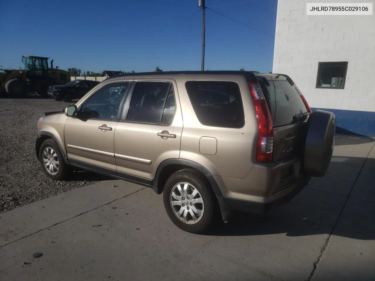 JHLRD78955C029106 2005 Honda Cr-V Se