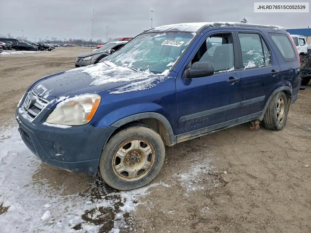 JHLRD78515C052539 2005 Honda Cr-V Lx