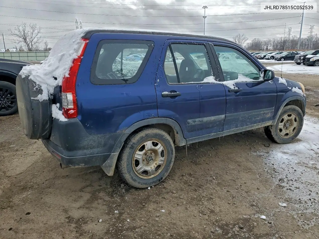 JHLRD78515C052539 2005 Honda Cr-V Lx