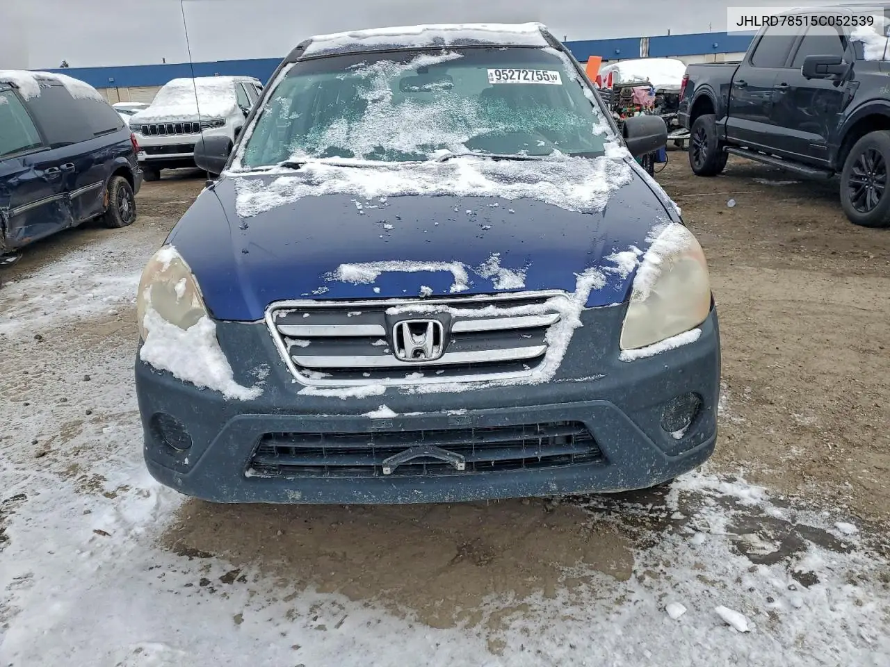 JHLRD78515C052539 2005 Honda Cr-V Lx