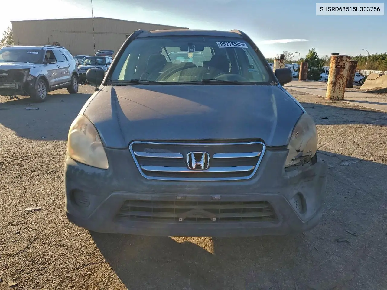 SHSRD68515U303756 2005 Honda Cr-V Lx