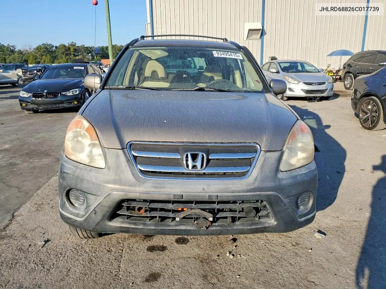 JHLRD68826C017739 2006 Honda Cr-V Ex