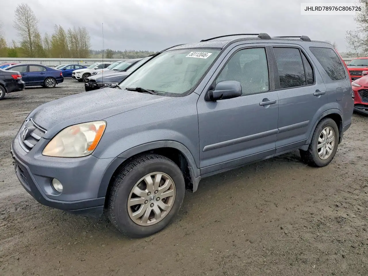 JHLRD78976C806726 2006 Honda Cr-V Se
