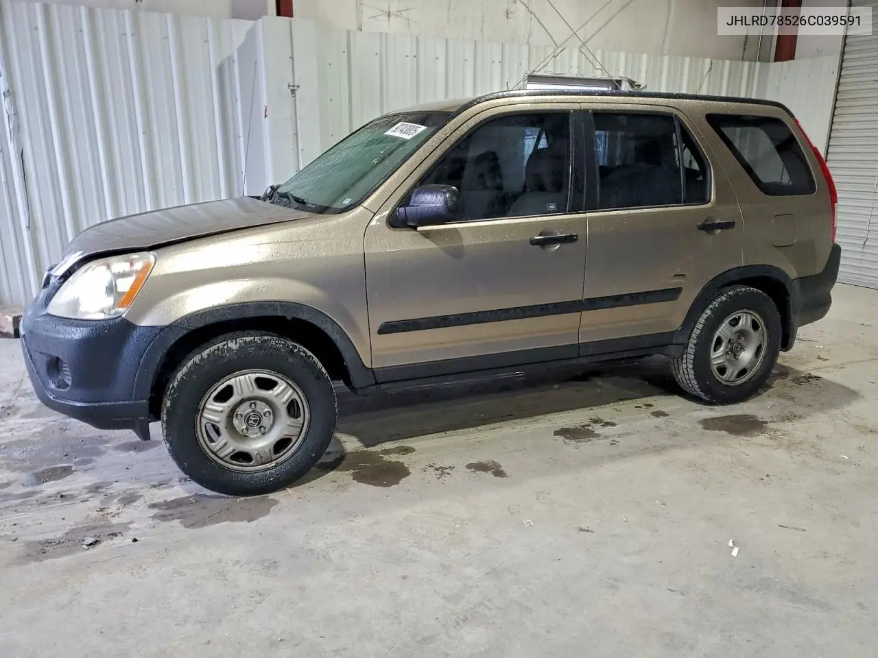 JHLRD78526C039591 2006 Honda Cr-V Lx