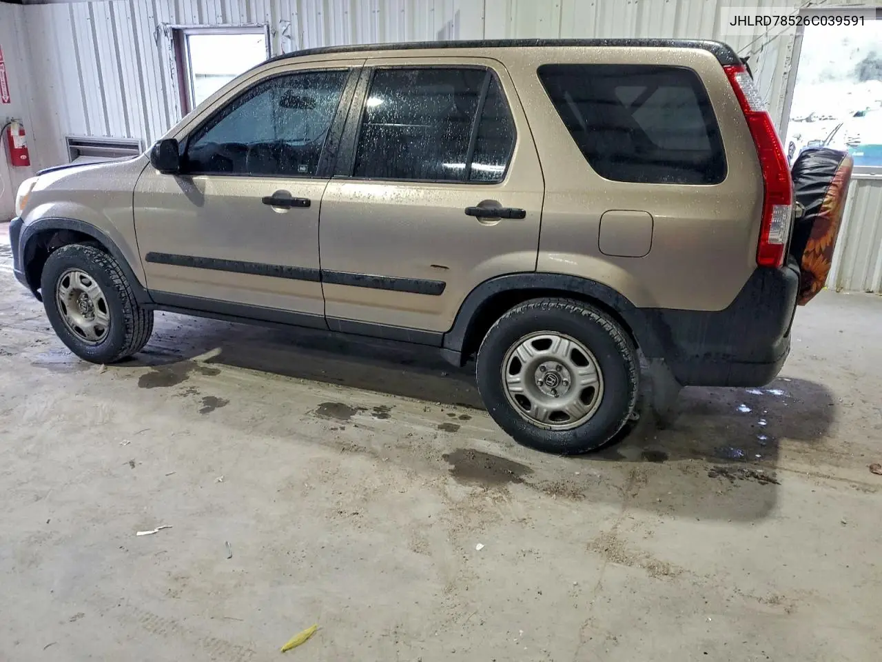 JHLRD78526C039591 2006 Honda Cr-V Lx