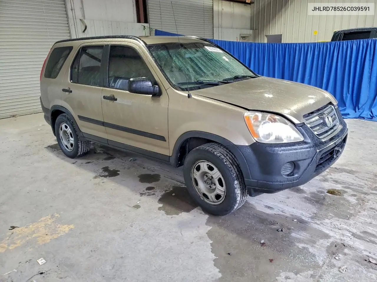 JHLRD78526C039591 2006 Honda Cr-V Lx