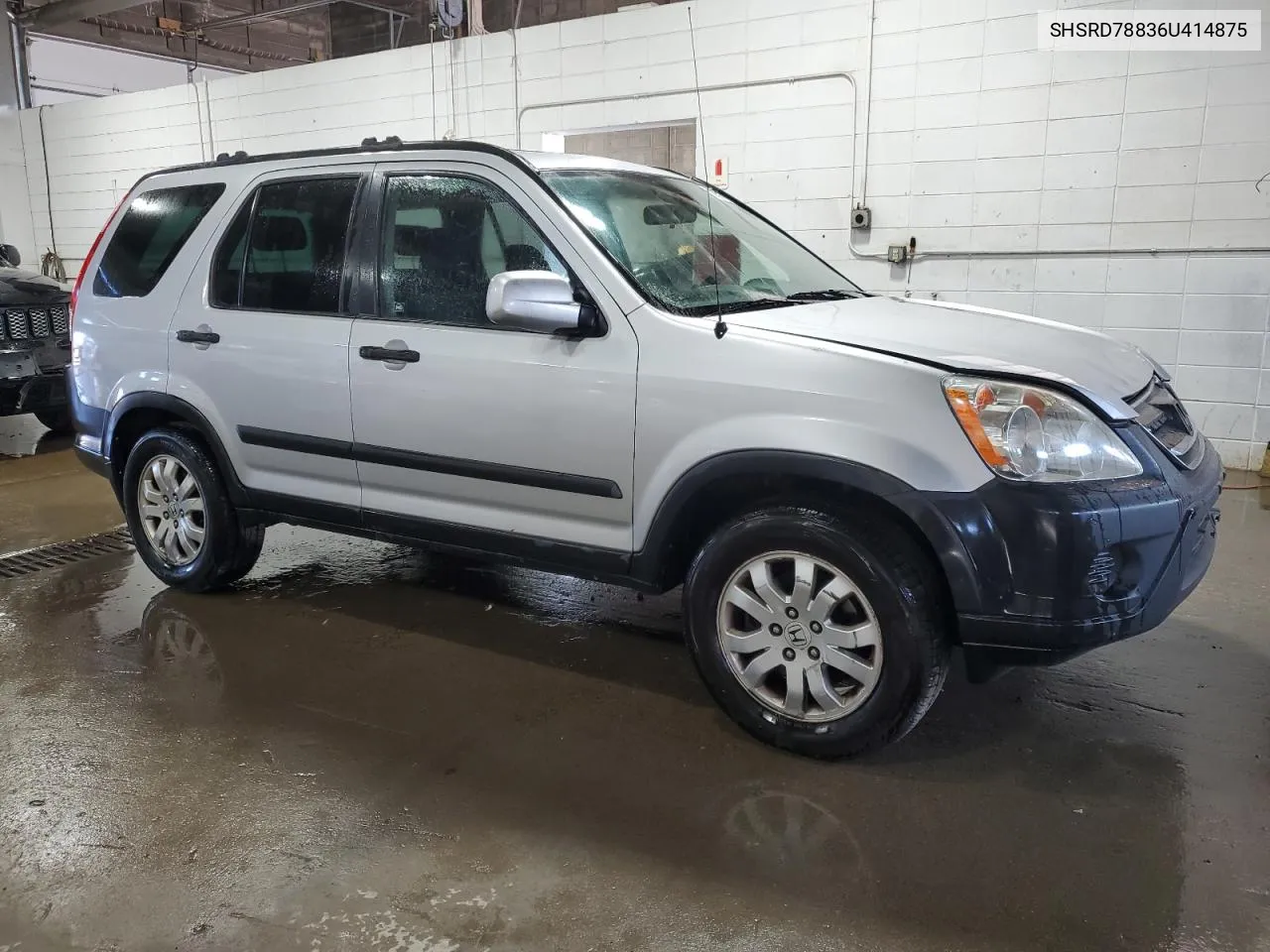 2006 Honda Cr-V Ex VIN: SHSRD78836U414875 Lot: 70959744