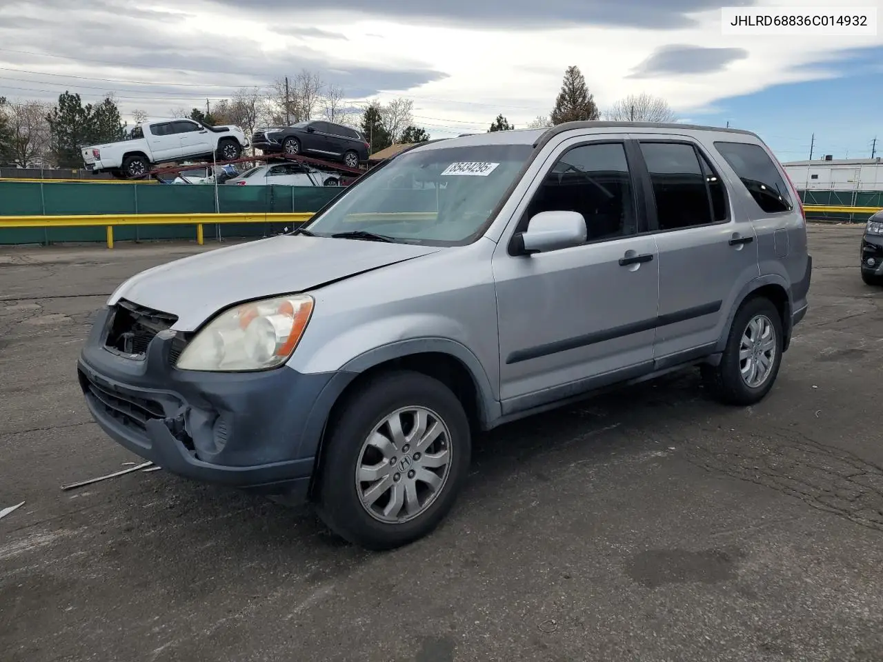 JHLRD68836C014932 2006 Honda Cr-V Ex
