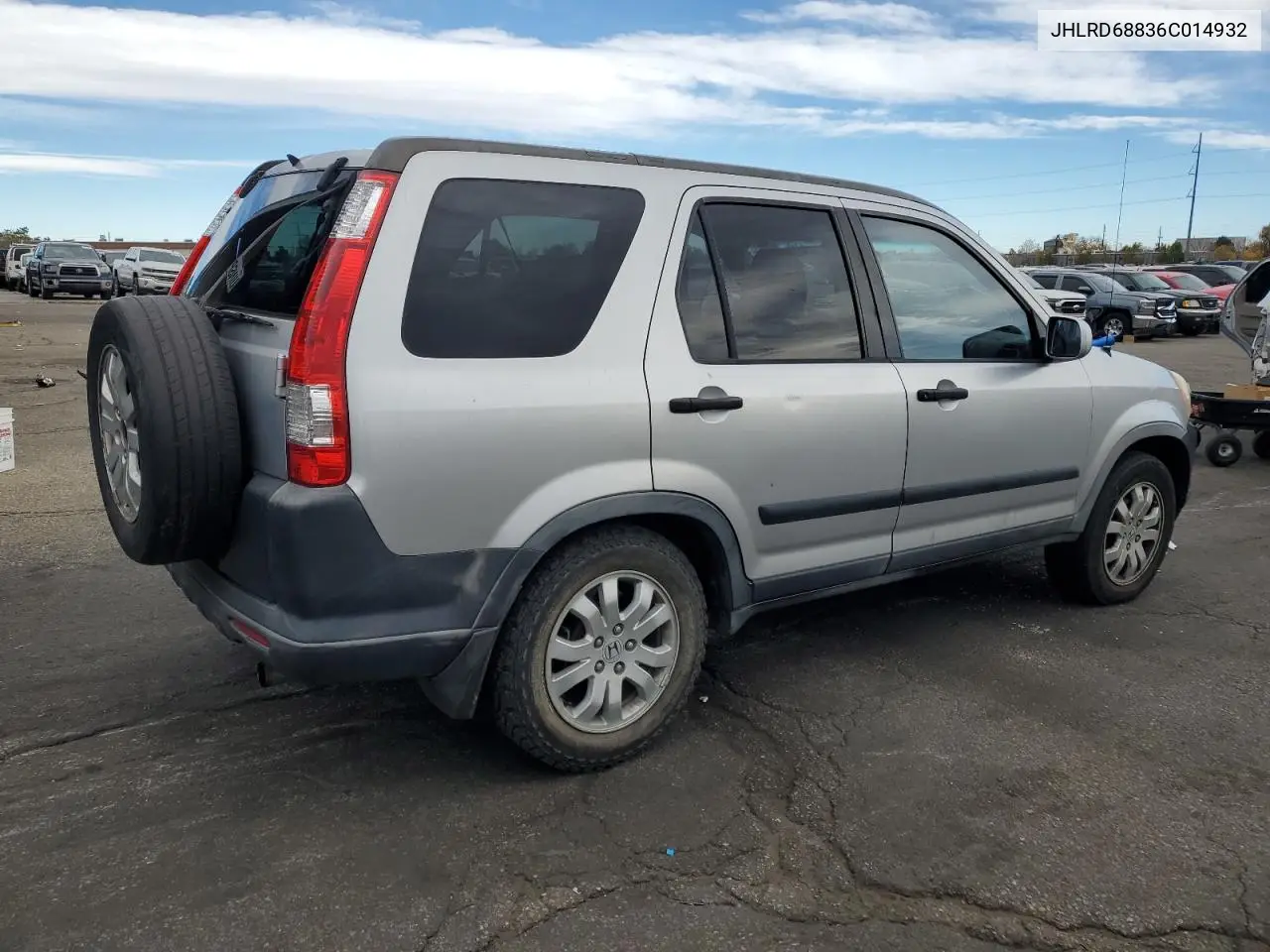 JHLRD68836C014932 2006 Honda Cr-V Ex