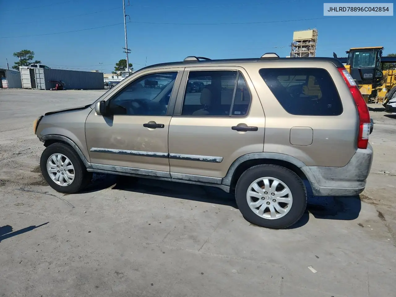 JHLRD78896C042854 2006 Honda Cr-V Ex