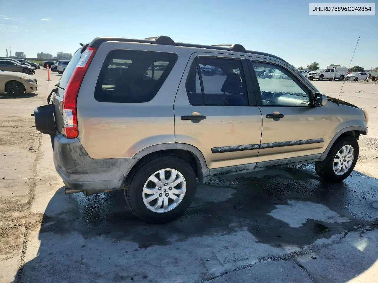 JHLRD78896C042854 2006 Honda Cr-V Ex