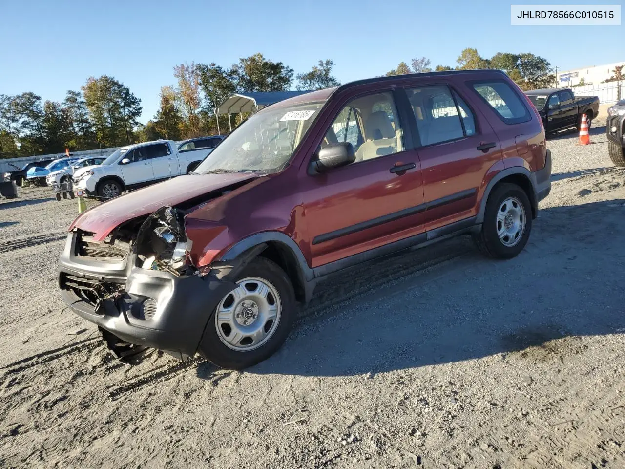 JHLRD78566C010515 2006 Honda Cr-V Lx