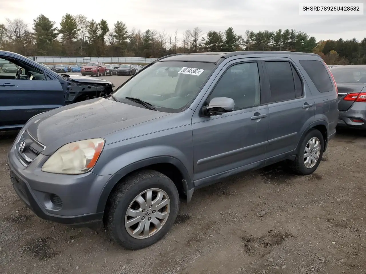 SHSRD78926U428582 2006 Honda Cr-V Se