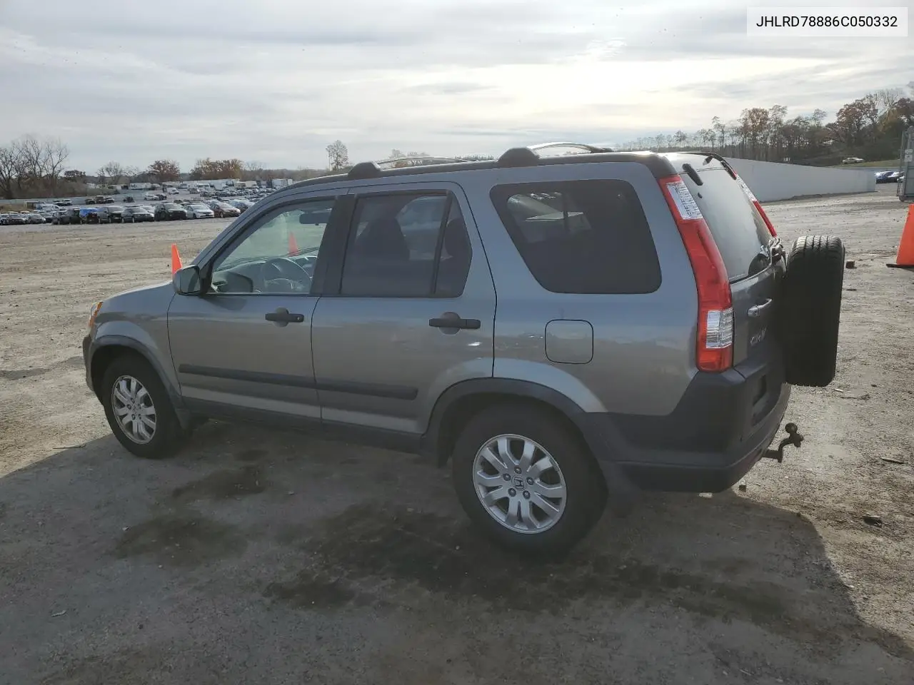 JHLRD78886C050332 2006 Honda Cr-V Ex