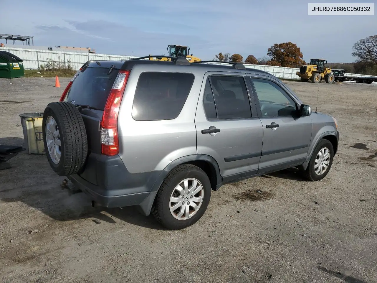 JHLRD78886C050332 2006 Honda Cr-V Ex