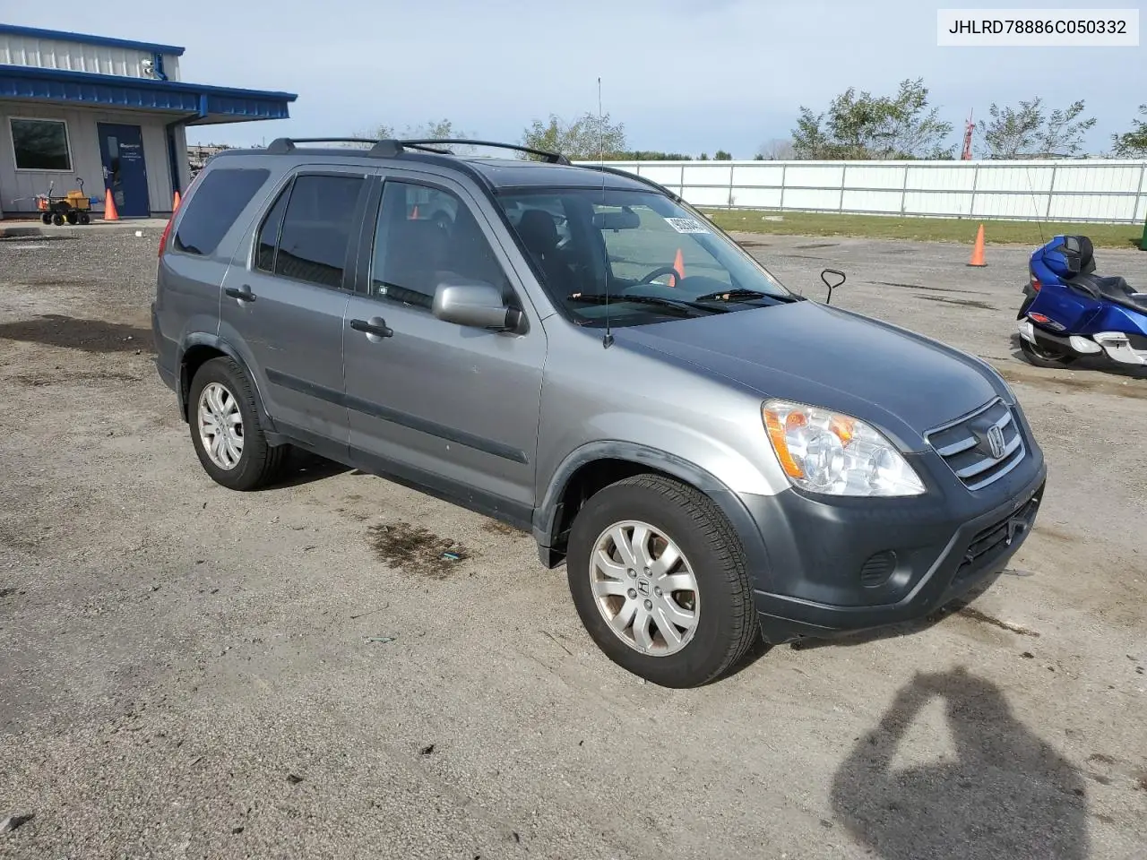JHLRD78886C050332 2006 Honda Cr-V Ex