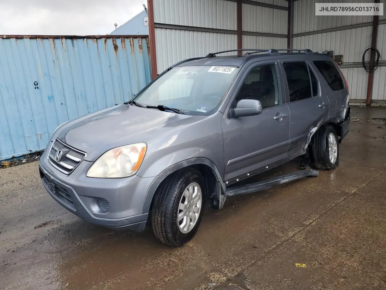 JHLRD78956C013716 2006 Honda Cr-V Se