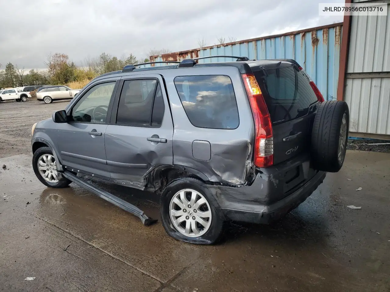 JHLRD78956C013716 2006 Honda Cr-V Se