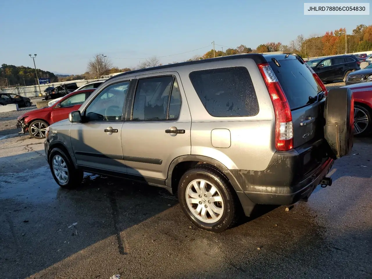 JHLRD78806C054830 2006 Honda Cr-V Ex