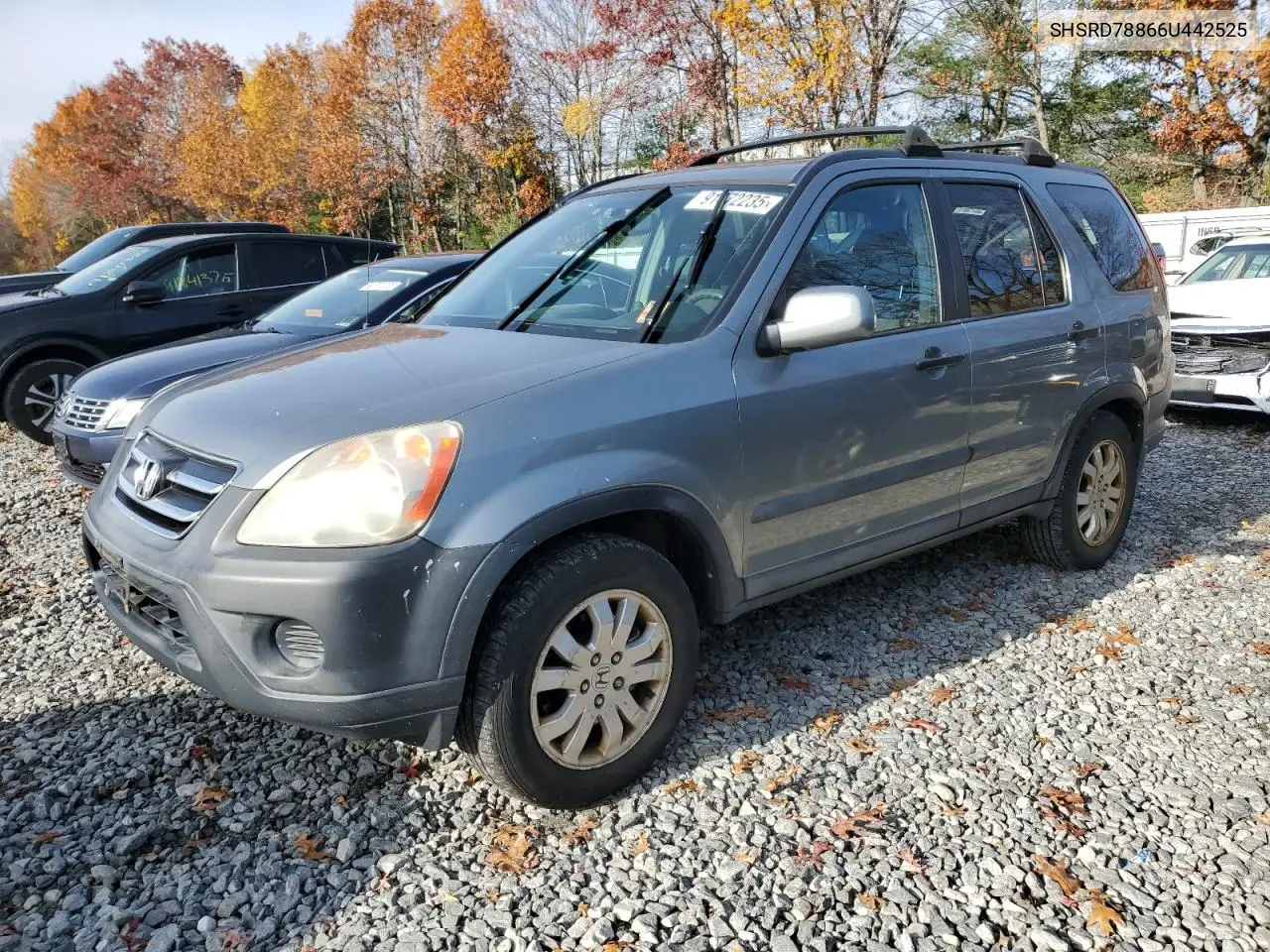 SHSRD78866U442525 2006 Honda Cr-V Ex