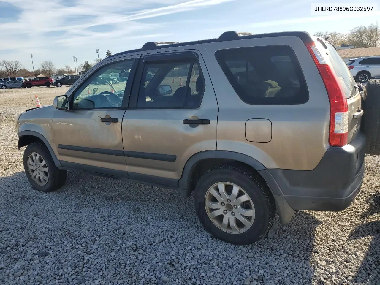 JHLRD78896C032597 2006 Honda Cr-V Ex