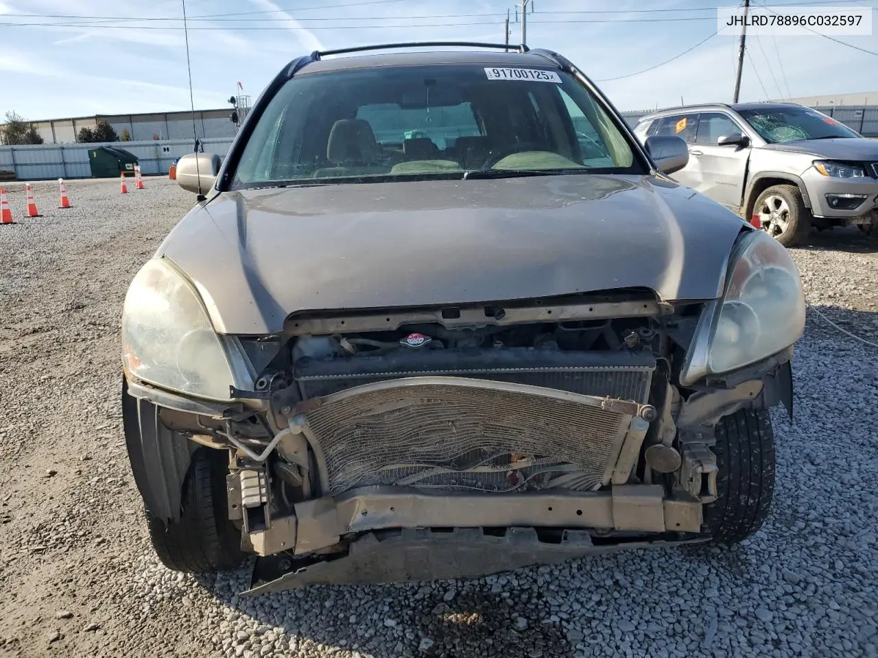 JHLRD78896C032597 2006 Honda Cr-V Ex