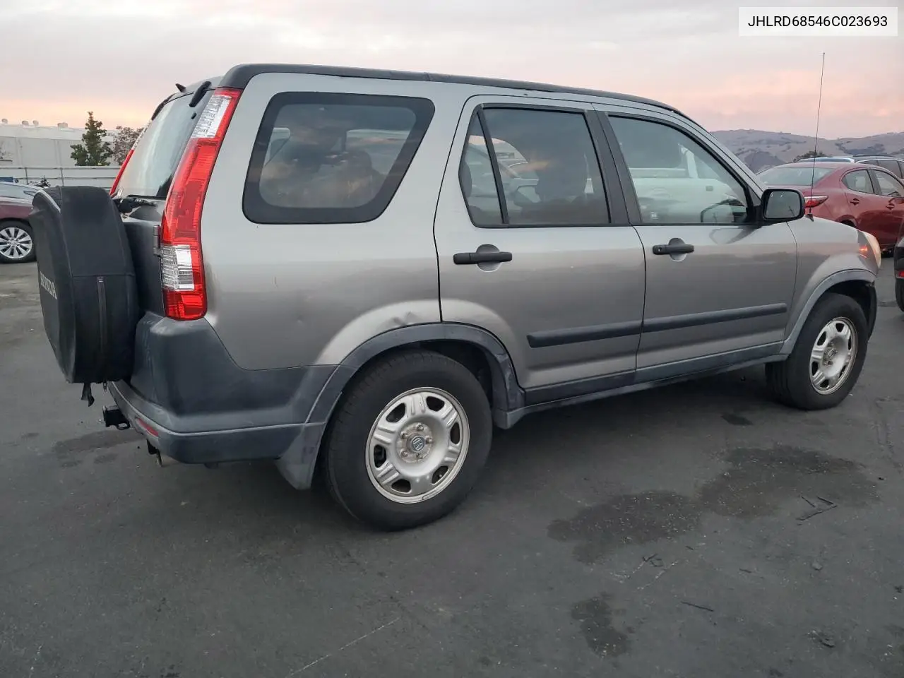 JHLRD68546C023693 2006 Honda Cr-V Lx