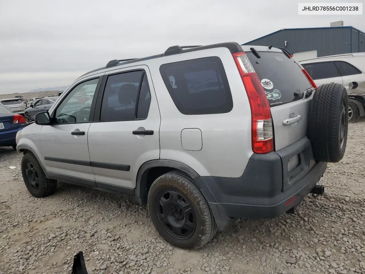 JHLRD78556C001238 2006 Honda Cr-V Lx