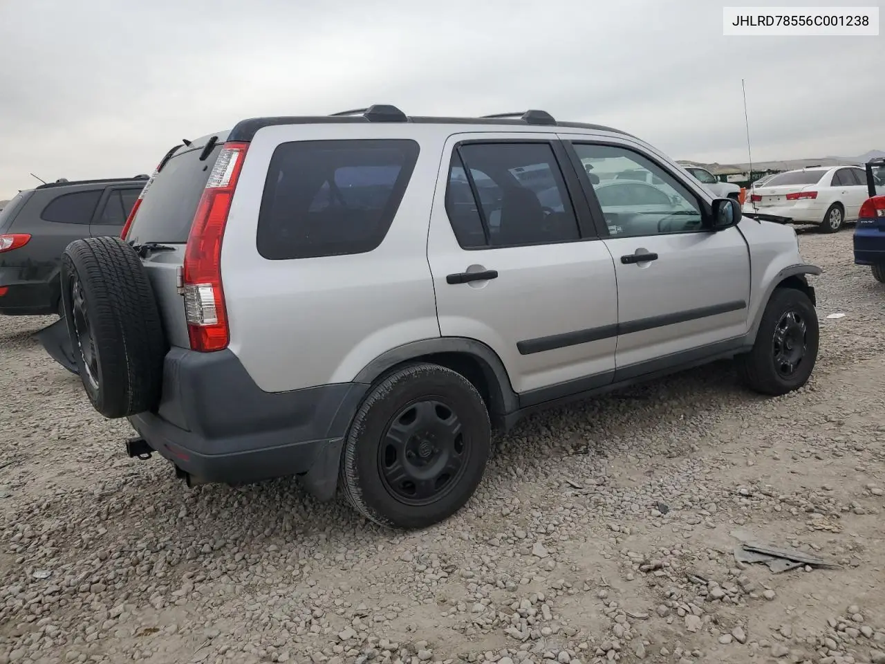 JHLRD78556C001238 2006 Honda Cr-V Lx