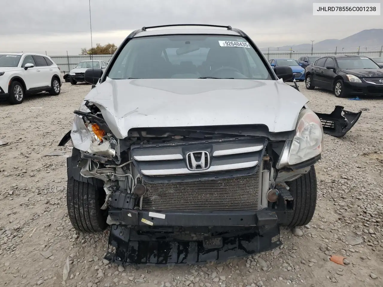 JHLRD78556C001238 2006 Honda Cr-V Lx