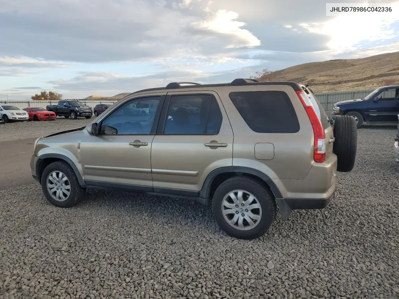 JHLRD78986C042336 2006 Honda Cr-V Se