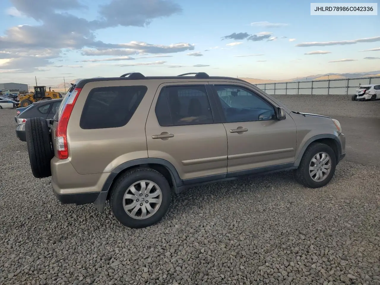 JHLRD78986C042336 2006 Honda Cr-V Se