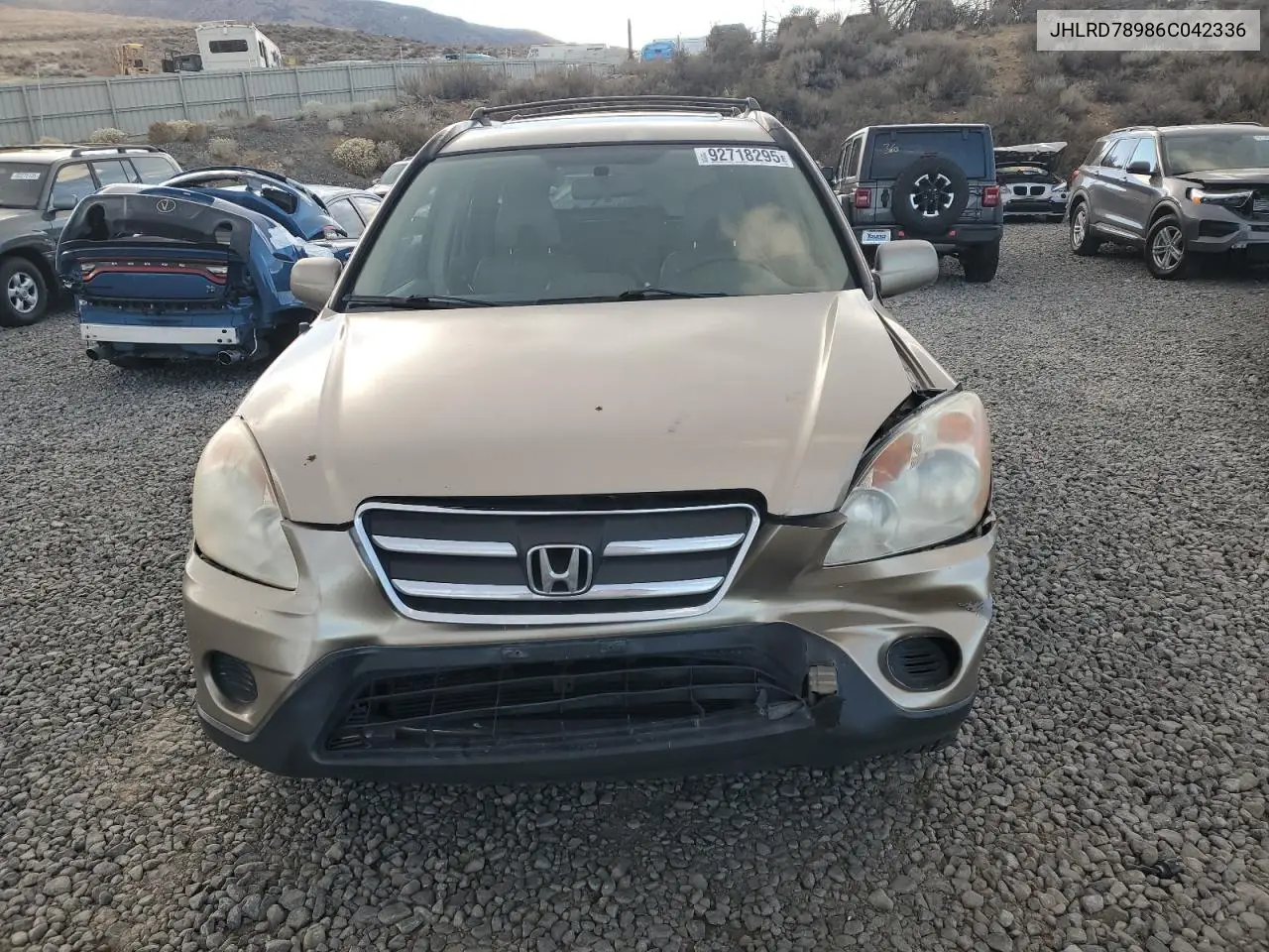 JHLRD78986C042336 2006 Honda Cr-V Se