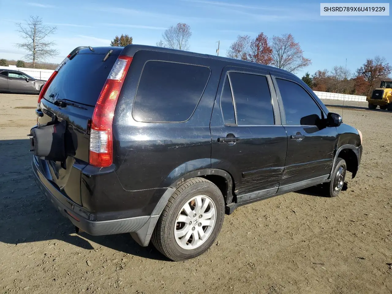 SHSRD789X6U419239 2006 Honda Cr-V Se