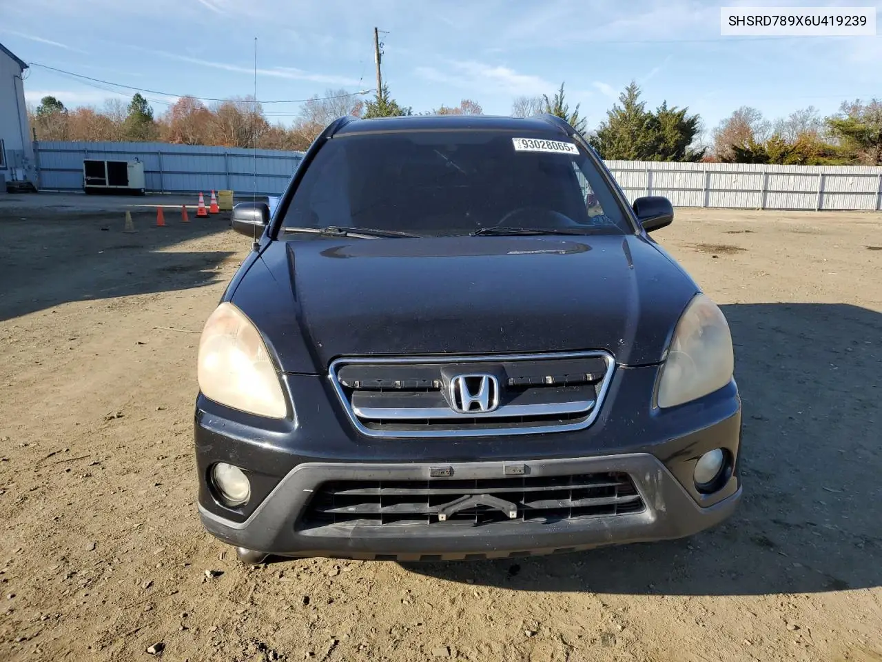 SHSRD789X6U419239 2006 Honda Cr-V Se